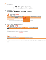 cantaloupe RMA Operating instructions