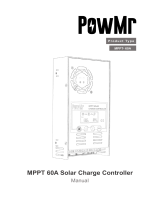 PowMr MPPT- 60A Solar Charge Controller User manual