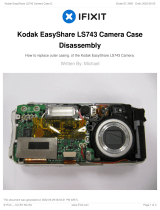 Kodak EasyShare LS743 Camera Case Operating instructions