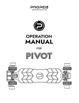 Propel Pivot Operating instructions