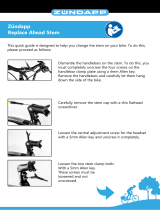 Zundapp Replace Ahead Stem Bike Operating instructions