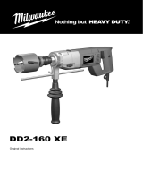 Milwaukee DD2-160 XE Operating instructions
