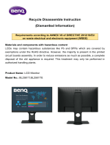BenQ BL2581T Operating instructions
