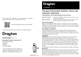 Schneider Electric Drayton Operating instructions