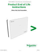 Schneider Electric WT704R1B30S4 Operating instructions