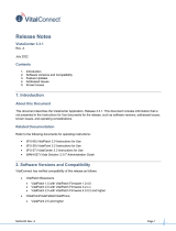 VitalConnect VistaCenter Application Operating instructions