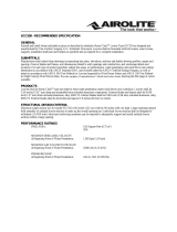 AIROLITE SCC550 Operating instructions