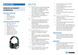 SMANIA Soundwave Wireless 3D Headset Operating instructions