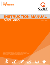 Quest V80 Operating instructions