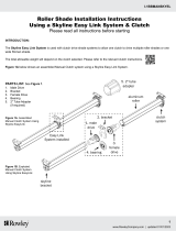 Rowley Roller Shade Operating instructions