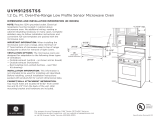 GE Appliances UVM9125STSS Operating instructions