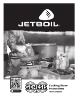 Jetboil Genesis Operating instructions