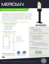 Meridian Evolution Lite Freestanding Operating instructions