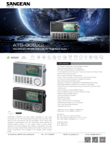 Sangean ATS-909X2 Operating instructions