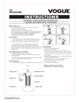 Vogue CT-3000 Operating instructions