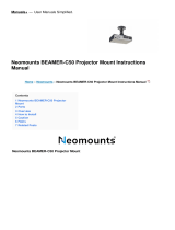 NeomountsBEAMER-C50 Projector Mount