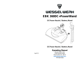 WESSEL-WERK EBK360KIT EBK 360 Power Nozzle User manual