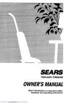 Kenmore Sears 116 User manual