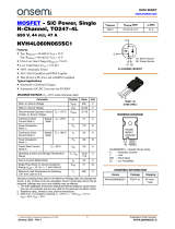 onsemi NVH4L060N065SC1 Owner's manual