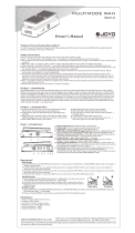JOYO Multimode Wah Owner's manual