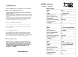 Acoustic AUDIO CSIC84 Owner's manual