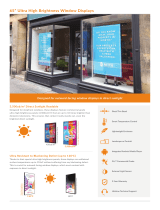 EPOS65 Inch Ultra High Brightness Window Displays