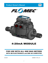 Flomec QSE Mag Flow Meter Owner's manual