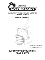 DR HEATER DR-910F User manual