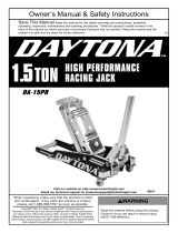 Daytona DA-15PR Owner's manual