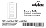 Aube TH114-AF-GA Owner's manual