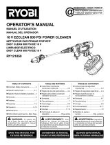 Ryobi RY121850VNM Owner's manual