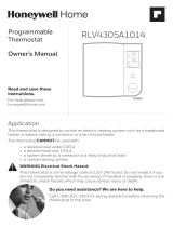 Honeywell RLV4305A1014 Owner's manual