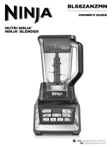 Ninja BL682ANZMN Nutri Nutrient Extractor Processor Owner's manual