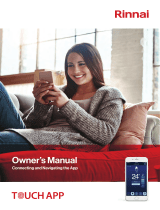 Rinnai Touch App Owner's manual