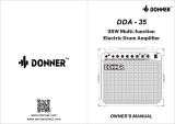 Donner DDA-35 Owner's manual