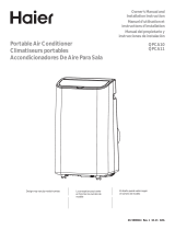 Haier QPCA10-QPCA11 Portable Air Conditioner User manual