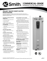 AO Smith Commercial Grade Residential Electric Water Heaters Owner's manual