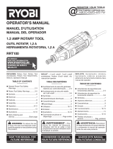 Ryobi RRT100 User guide