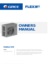 GREE FLEXX Owner's manual