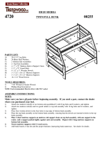 TRENDWOODPiper Twin/Full Bunk Bed