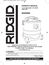 RIDGID DV0510 User guide