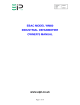 Ebac WM80 Owner's manual