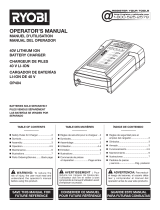 Ryobi OP404 Owner's manual