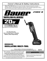 Bauer 58379 Owner's manual