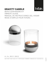 höfats GRAVITY CANDLE Owner's manual
