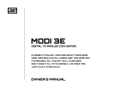 Schiit MODI 3E Owner's manual