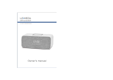 LEMEGA CR6 Clock Radio and Charger Owner's manual
