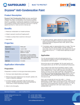 SafeGuard Dryzone Owner's manual