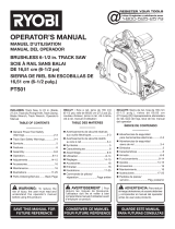 Ryobi PTS01B Owner's manual