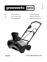 Greenworks Pro SNC407 Owner's manual